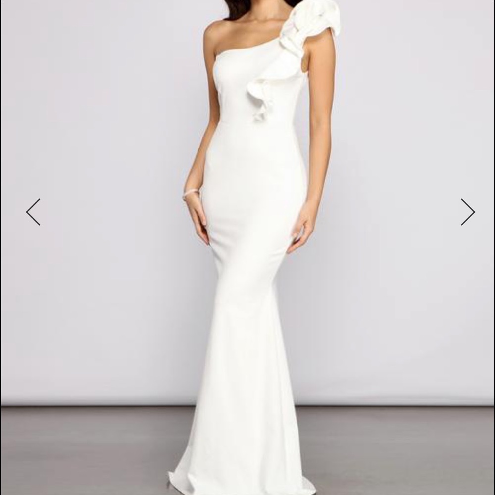 White Prom Dress